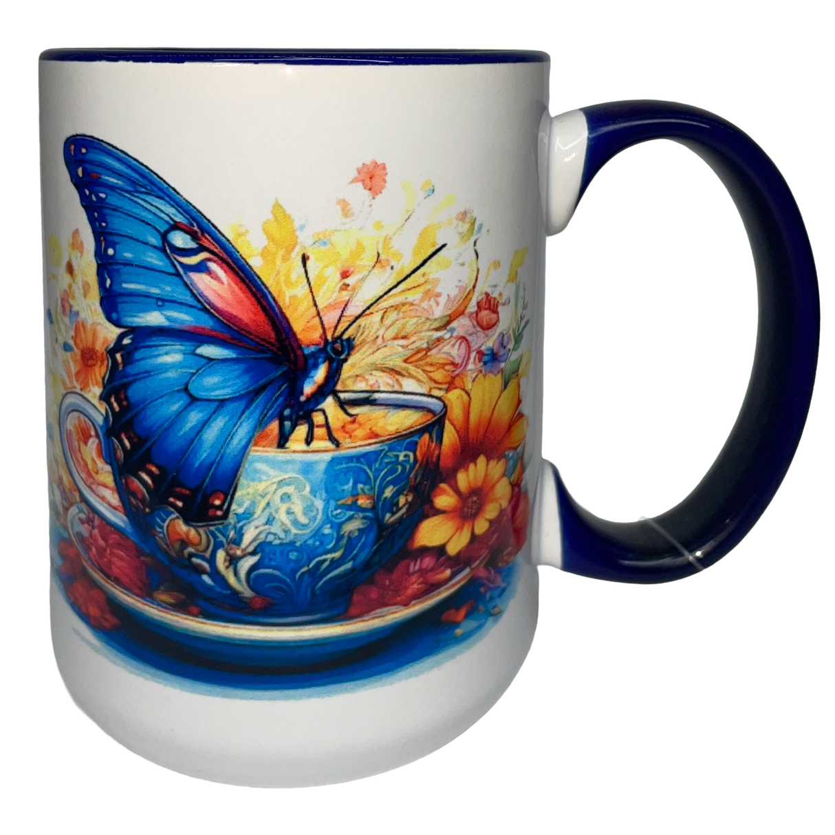 Butterfly 15 oz Critter Mug