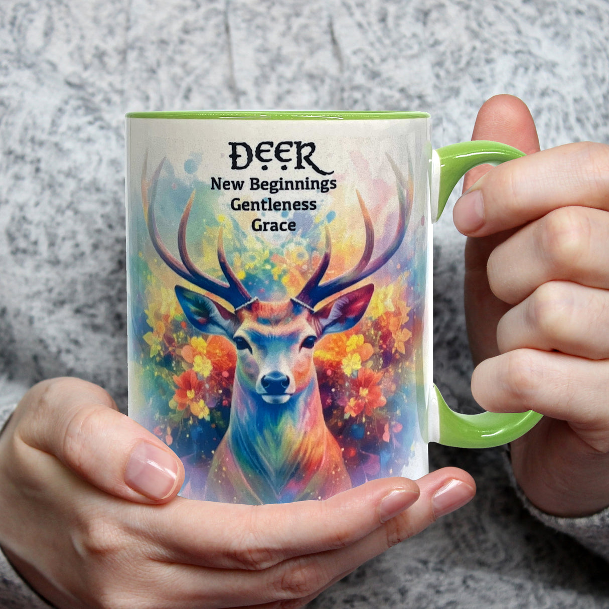 Deer Spirit Animal 15 oz Mug