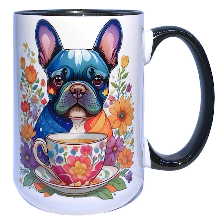 Frenchie 15 oz Dog Mug