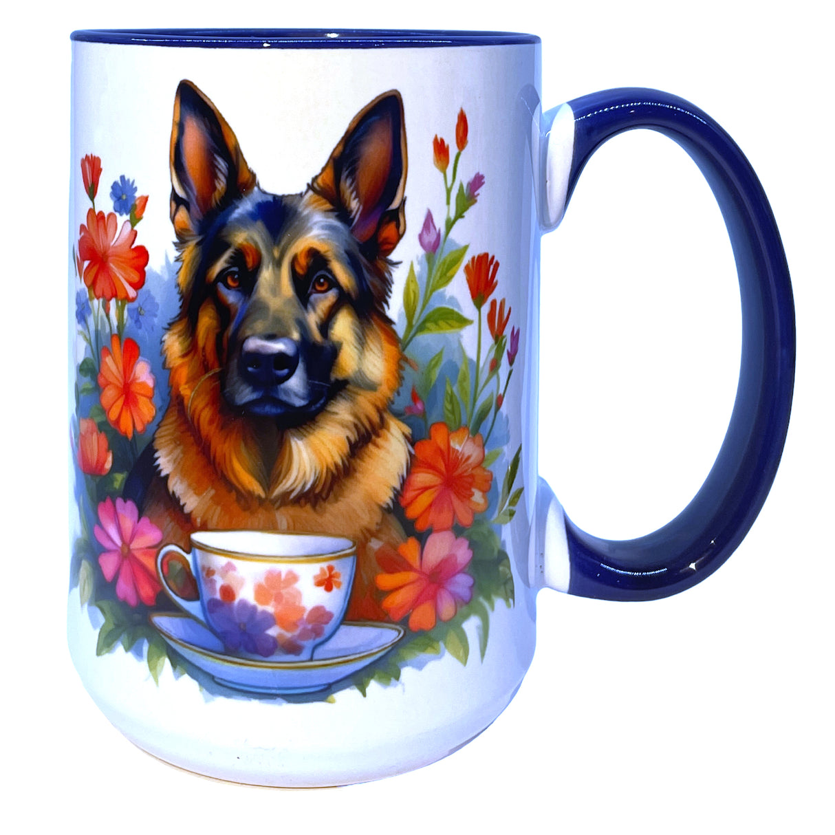 German Shepherd 15 oz Dog Mug