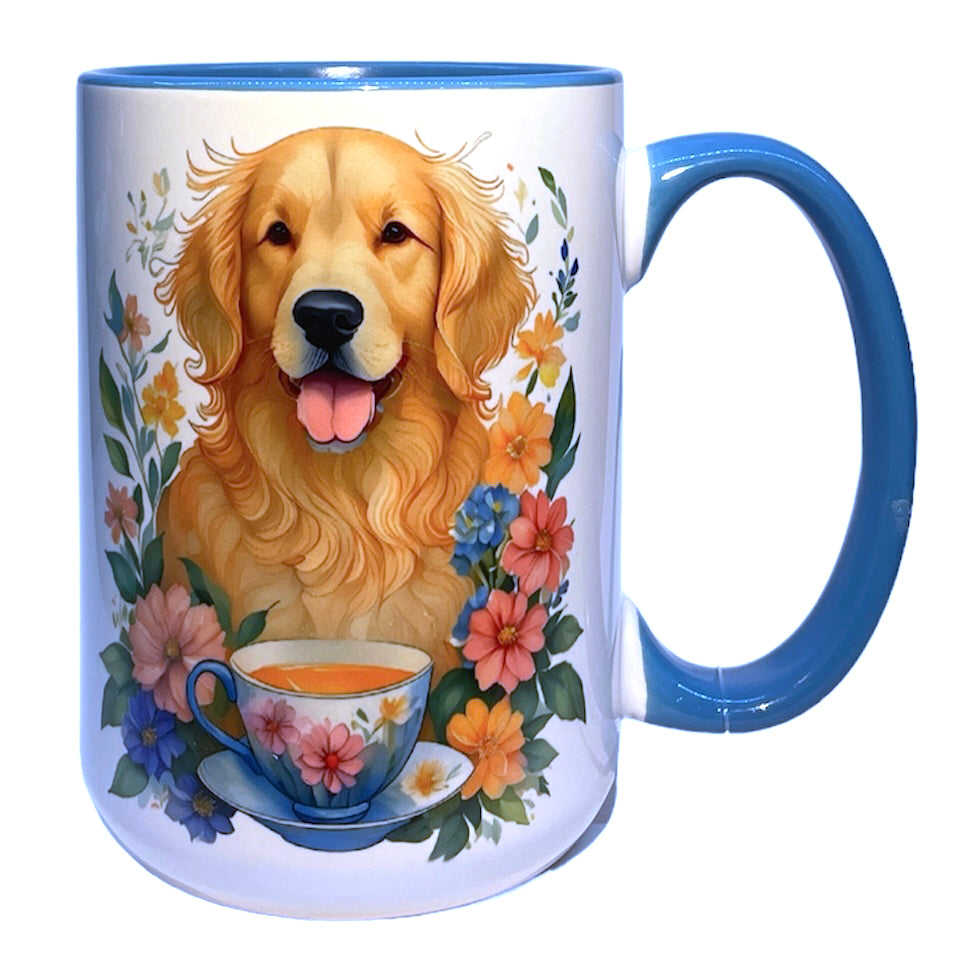 Golden Retriever 15 oz Dog Mug