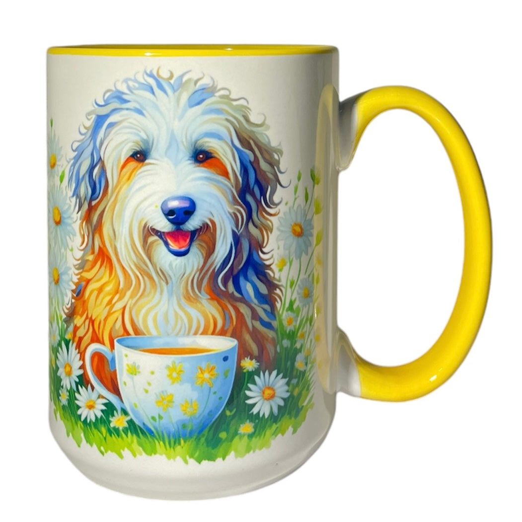 Old English 15 oz Dog Mug