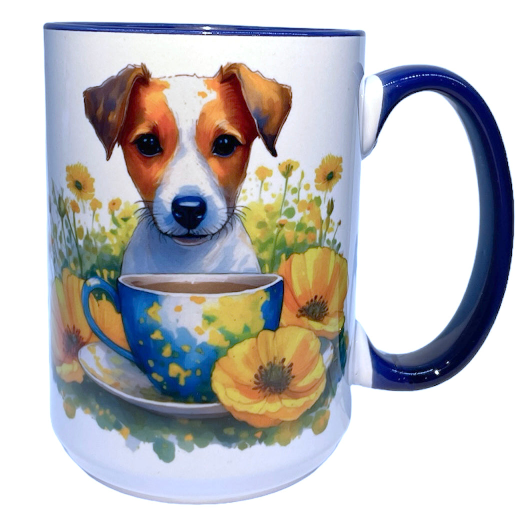 Jack Russel 15 oz Dog Mug