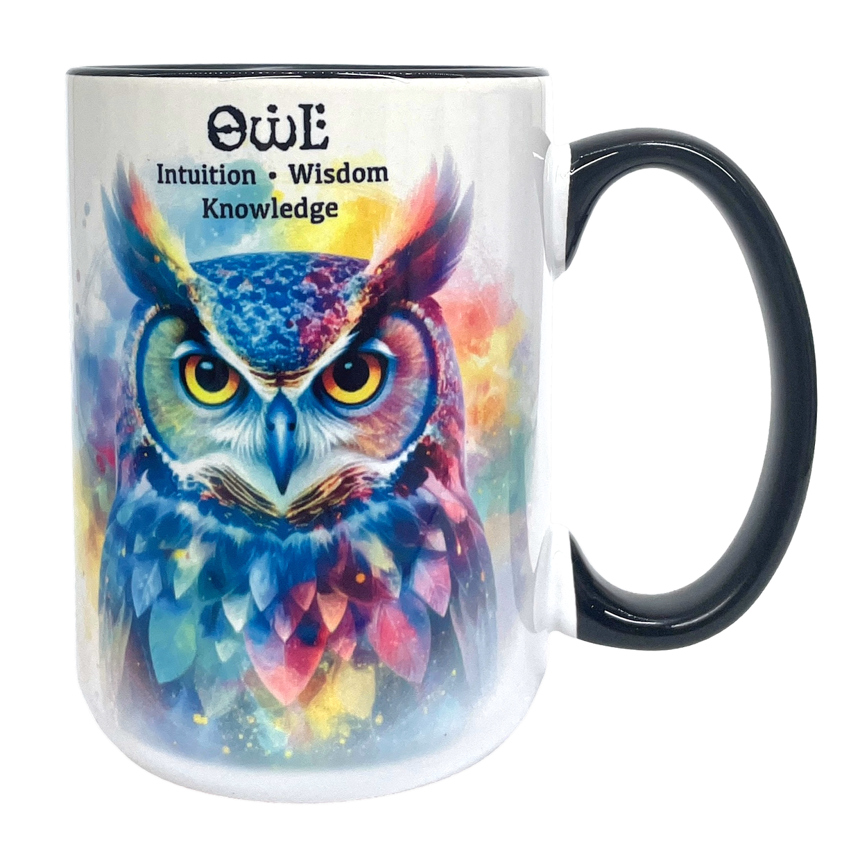 Owl Spirit Animal 15 oz Mug