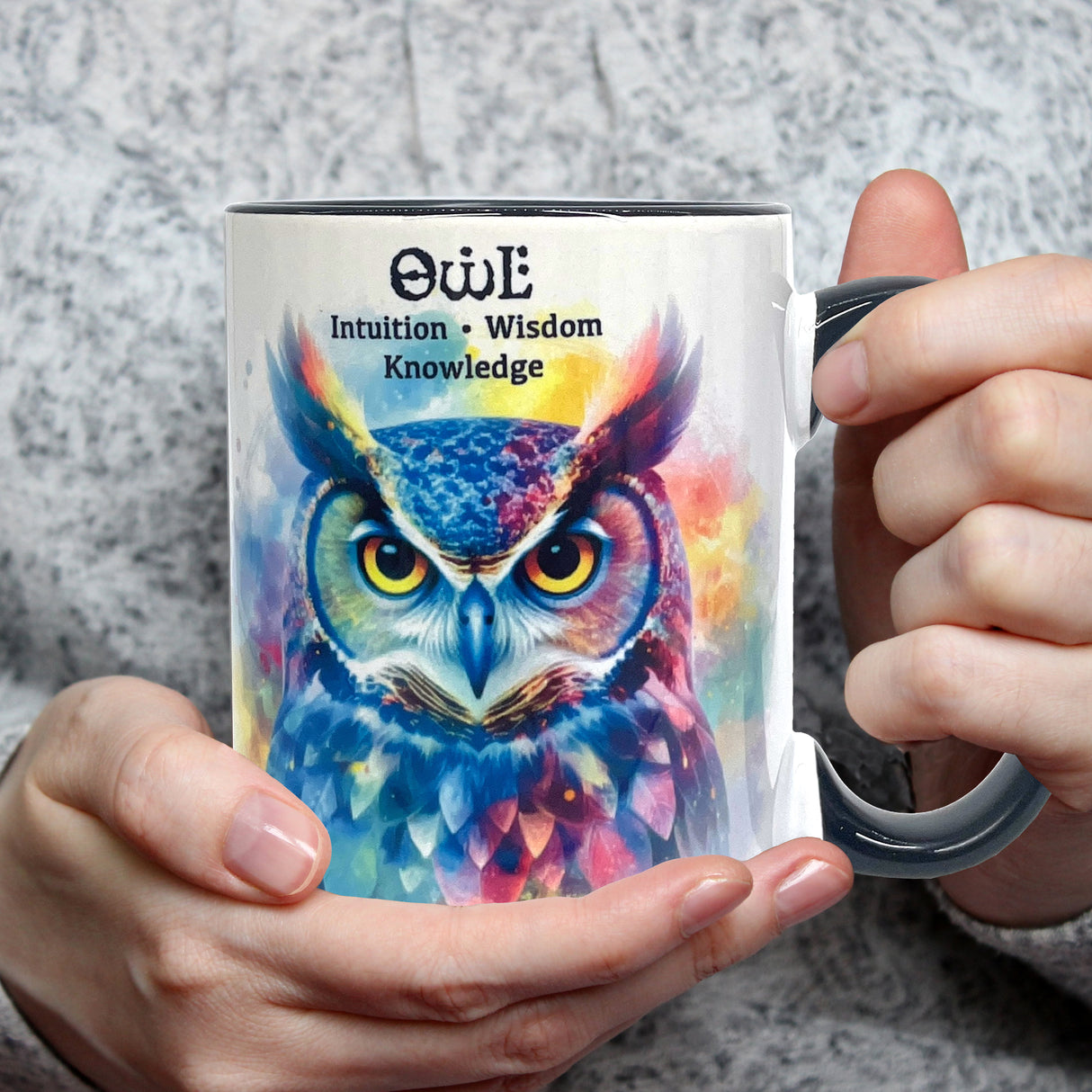 Owl Spirit Animal 15 oz Mug