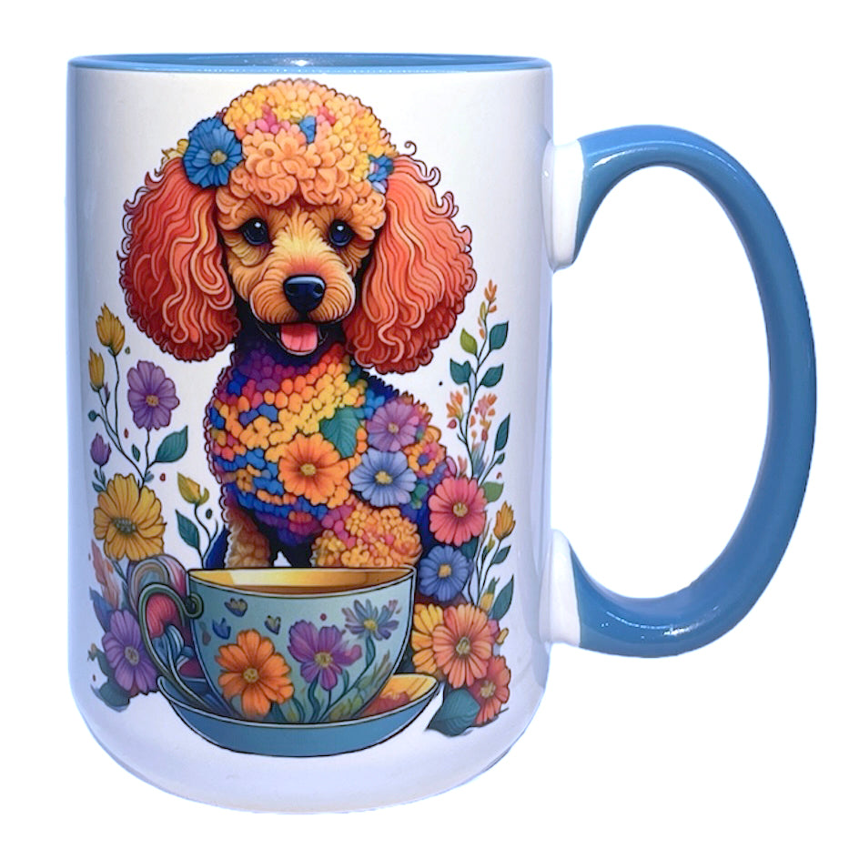 Poodle 15 oz Dog Mug