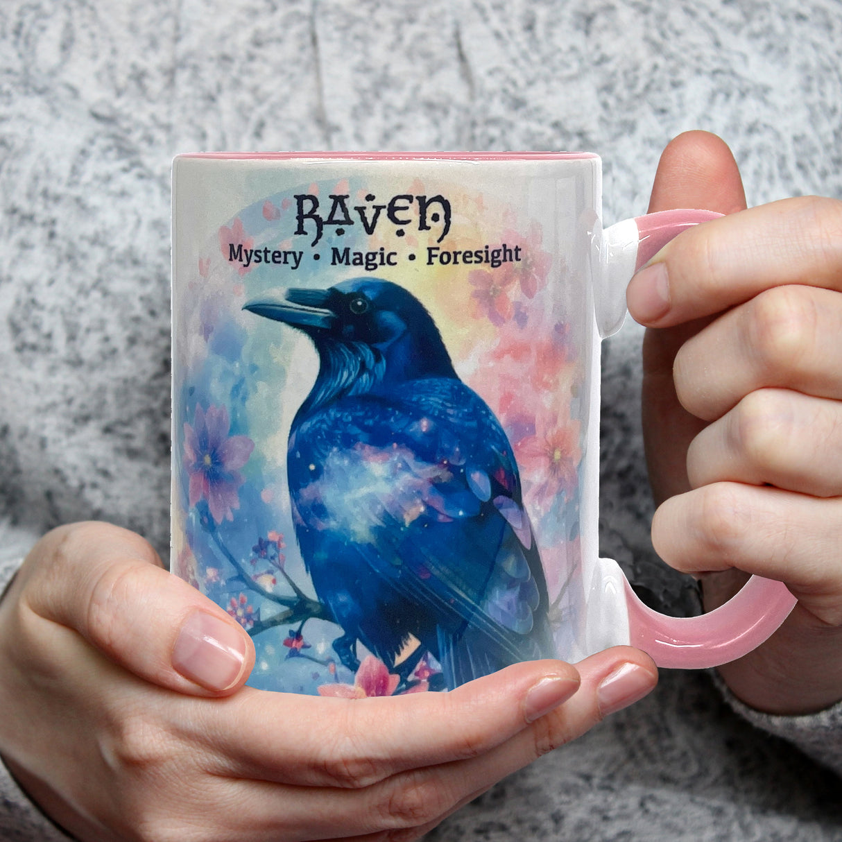 Raven Spirit Animal 15 oz Mug