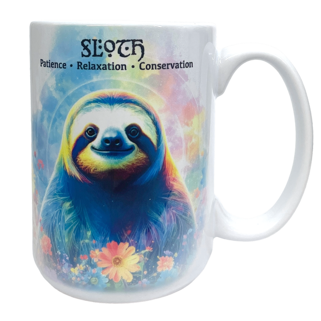Sloth Spirit Animal 15 oz Mug