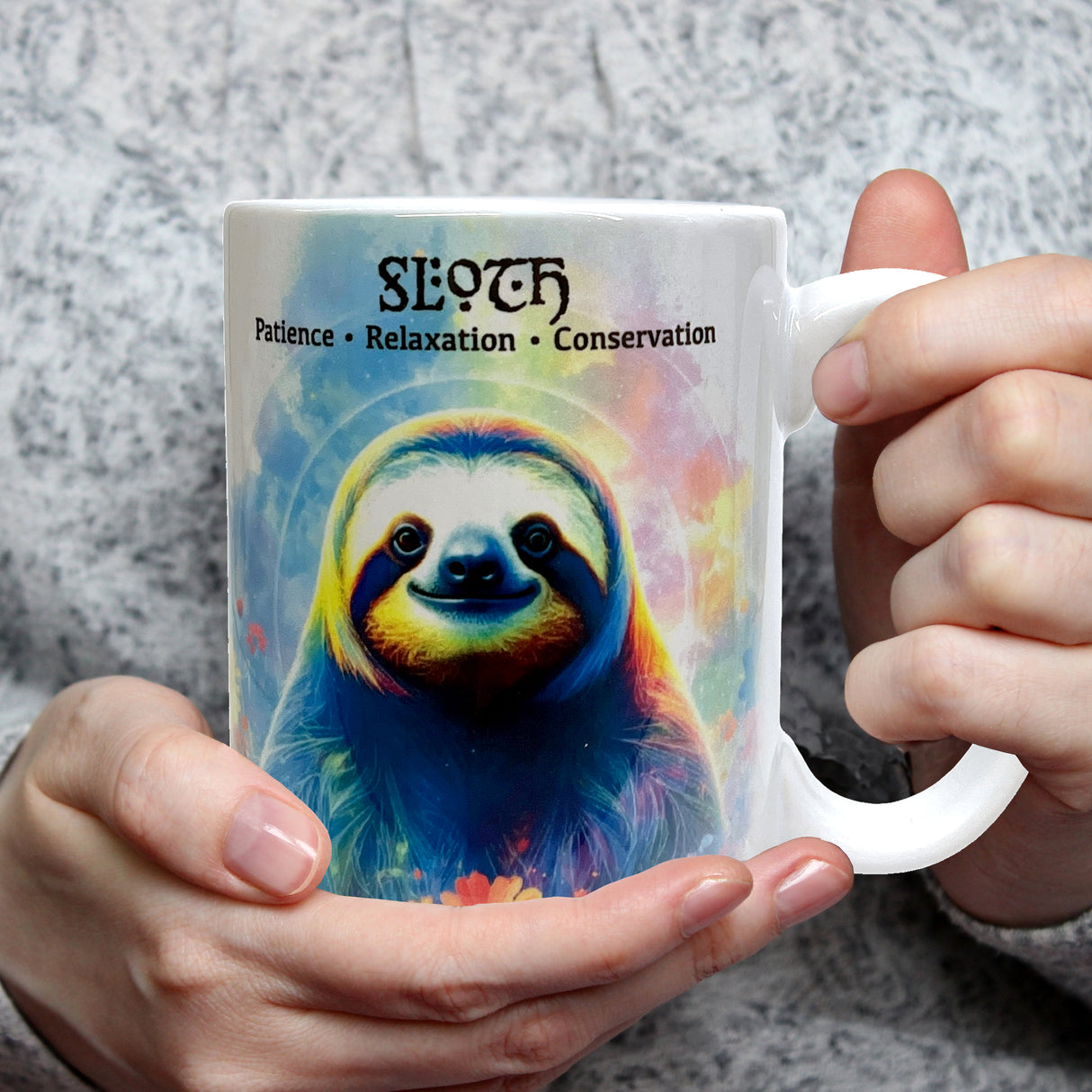 Sloth Spirit Animal 15 oz Mug