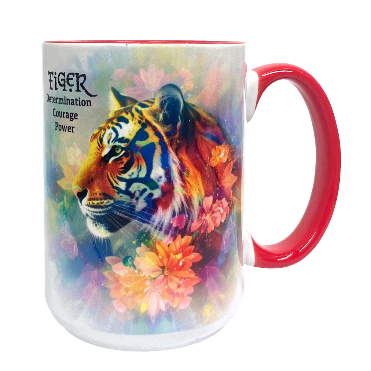 Tiger Spirit Animal 15 oz Mug