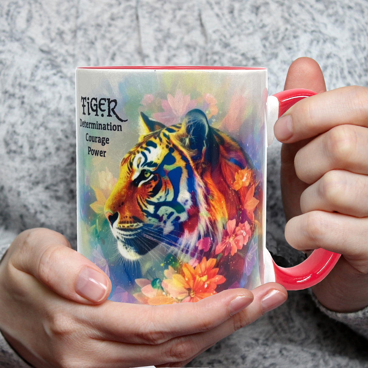 Tiger Spirit Animal 15 oz Mug