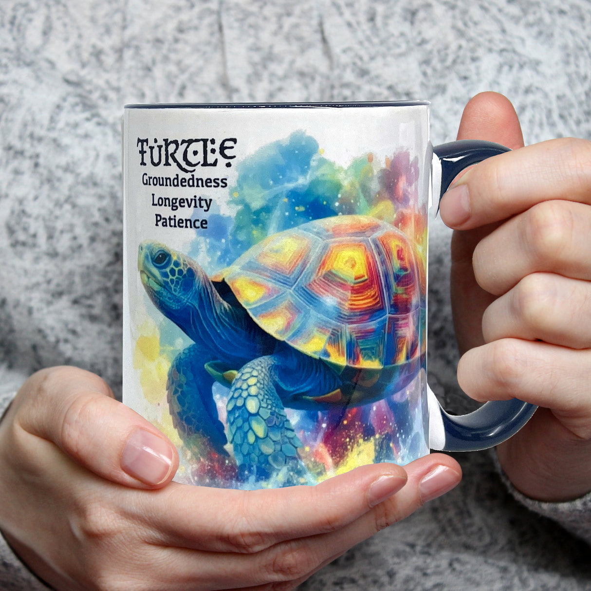 Turtle Spirit Animal 15 oz Mug