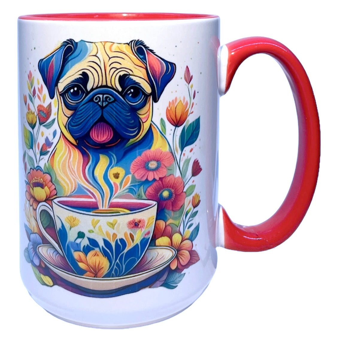 Pug 15 oz Dog Mug