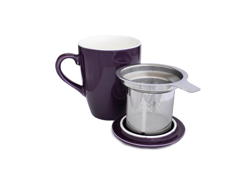 Teacup and Infuser Set - Purple