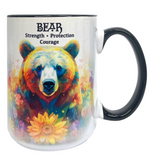 Bear Spirit Animal 15 oz Mug