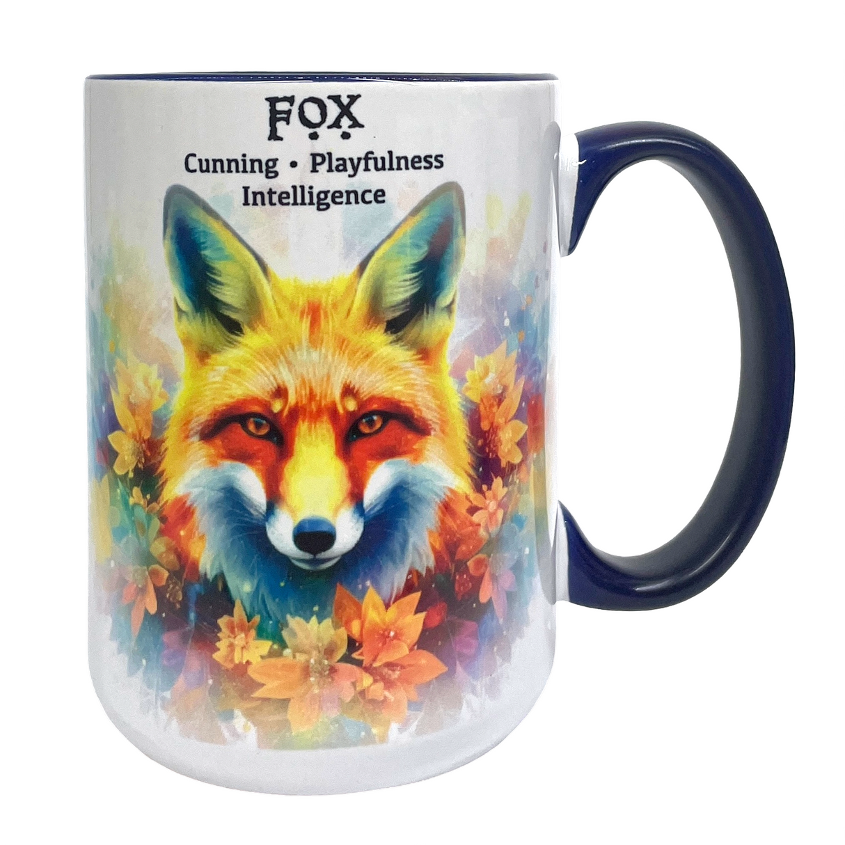 Fox Spirit Animal 15 oz Mug
