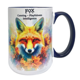 Fox Spirit Animal 15 oz Mug
