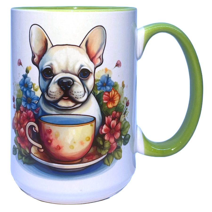 Frenchie 15 oz Dog Mug