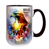 Hawk Spirit Animal 15 oz Mug