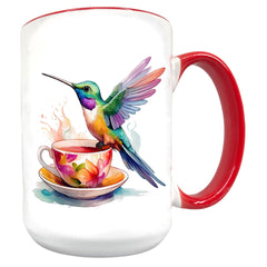 Artisan Hummingbird 15 oz Mug