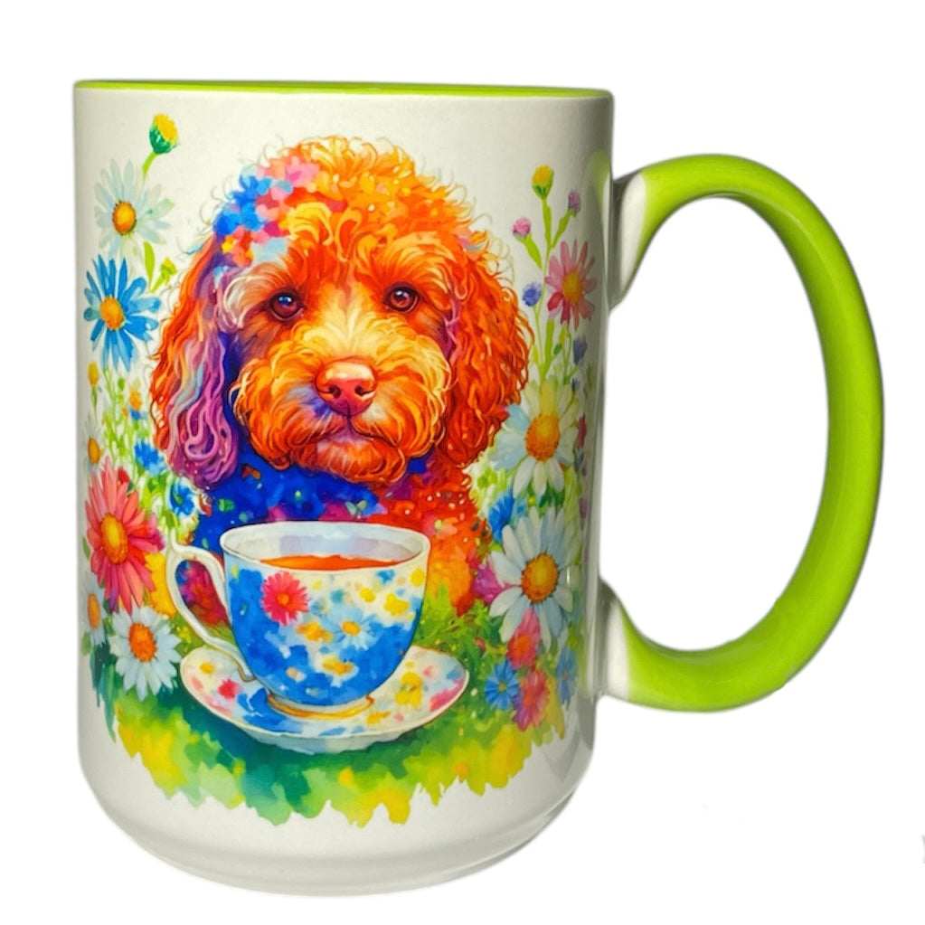 Labradoodle 15 oz Dog Mug