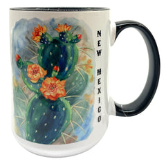 NM Prickly Pear Cactus 15 oz Mug