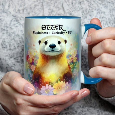 Otter Spirit Animal 15 oz Mug