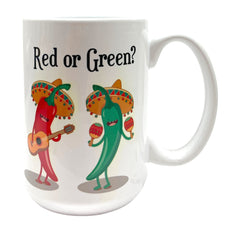 Red or Green Chile 15 oz Mug