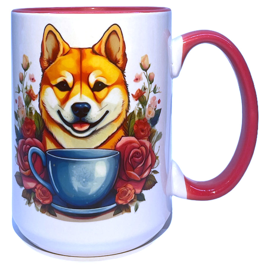 Shiba Inu 15 oz Dog Mug