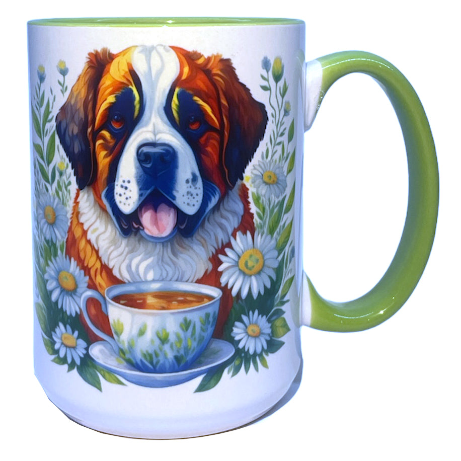 St. Bernard 15 oz Dog Mug
