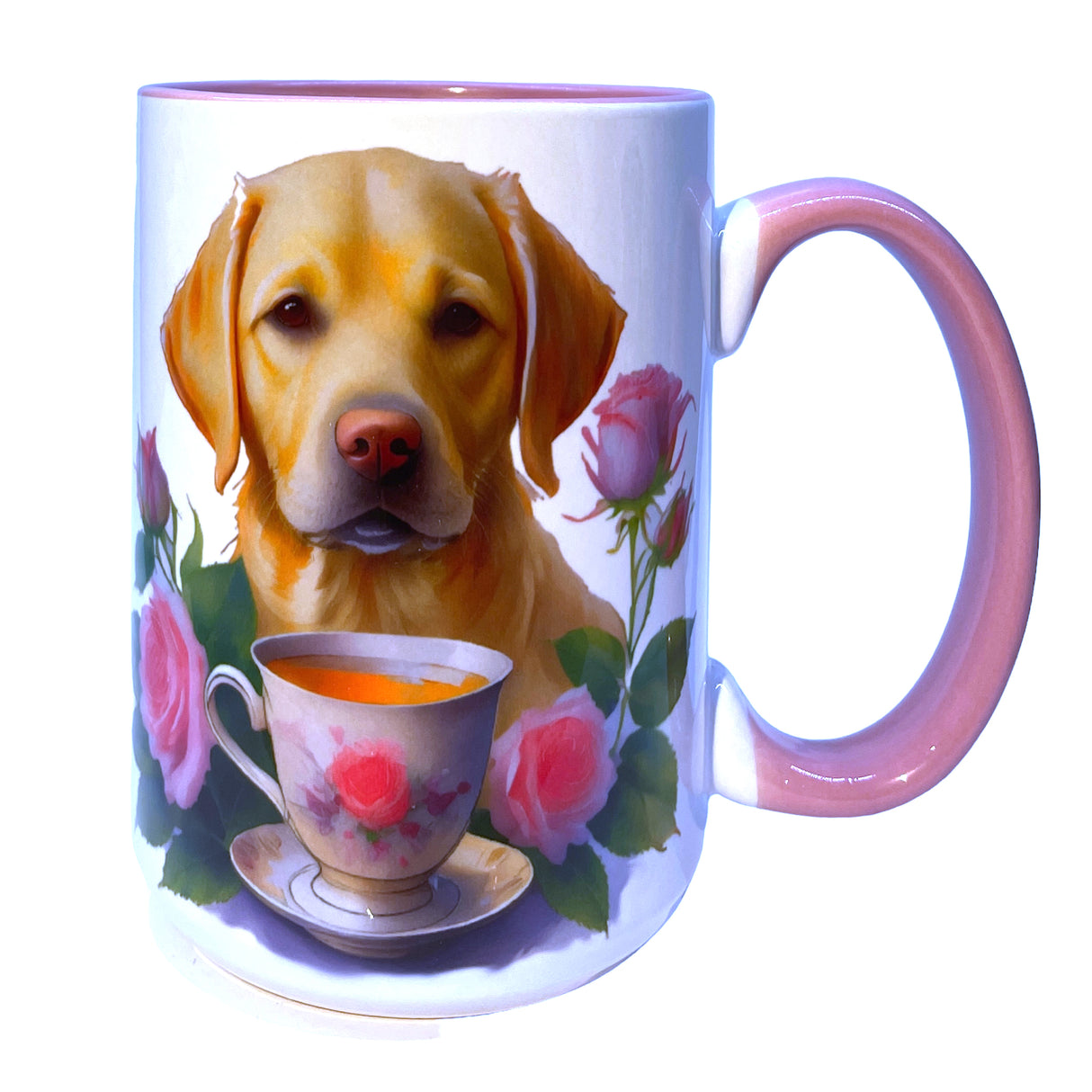 Artisan Yellow Lab 15 oz Mug