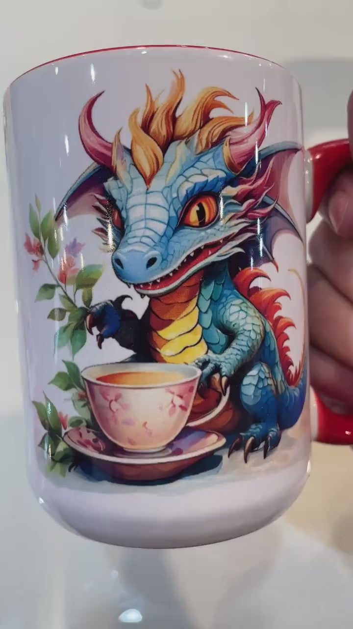 Dragon 15 oz Critter Mug