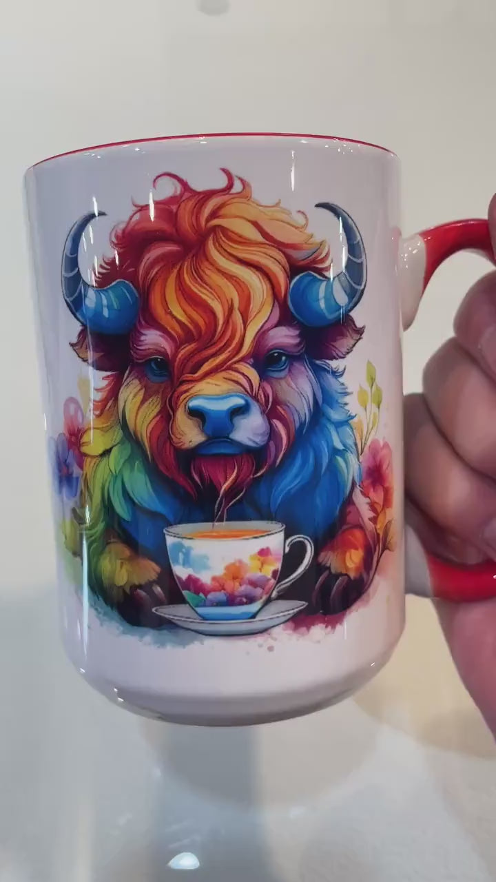 Bison 15 oz Critter Mug