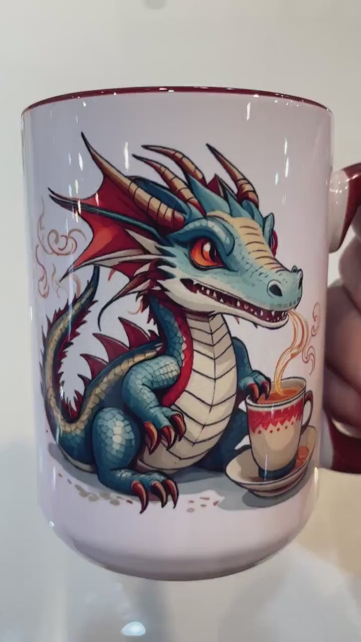 Dragon 15 oz Critter Mug