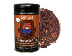 Cozy Cat's Cinnamon Bun Chai