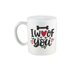 I Woof You Happy Dog - NM Artisan Mug