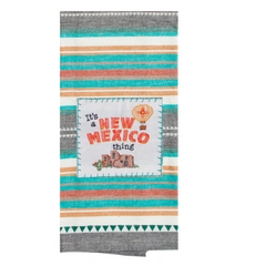 NM - New Mexico Applique Tea Towel