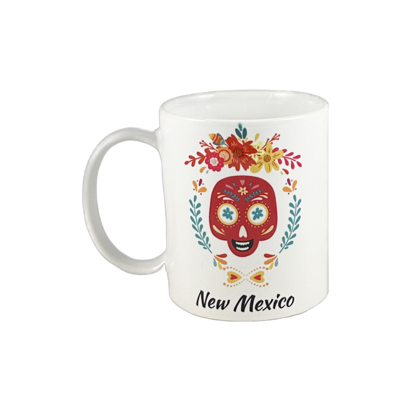 New Mexico Sugar Skull - NM Artisan Mug