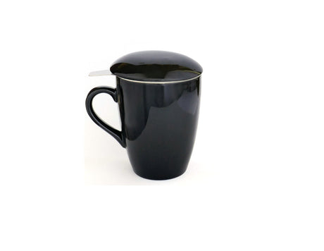 Teacup and Infuser Set - Black