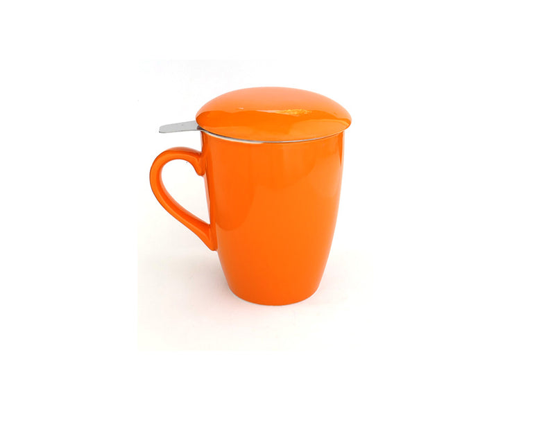 Teacup and Infuser Set - Orange