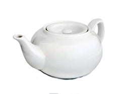 Ceramic Teapot - White (3-4 Cup)